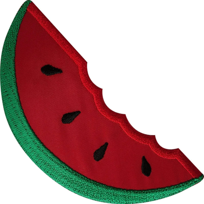 Watermeloen Geborduurd Ijzer op van het het Kentekenborduurwerk van het Flardenfruit de Ambachten Applique