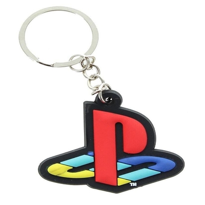 Playstation logo zachte pvc sleutels Duurzaam lichtgewicht