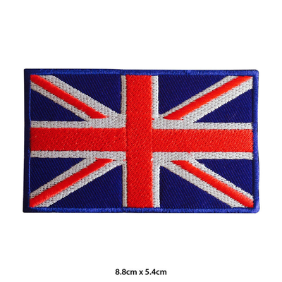 het Ijzer van Brits Unie Jack National Flag Embroidered Patch op Sew op Kenteken