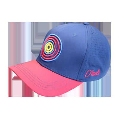 Custom 6 panel geborduurd logo platte rand ingebouwde comfortabele harde trucker cap hoed