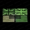 Camo UK Union Jack IR-patch reflecterende morele vlag tactische patches
