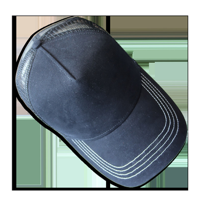 Gewassen katoenen stof Custom Geborduurde Hoeden 5 Panel Trucker Cap Hat