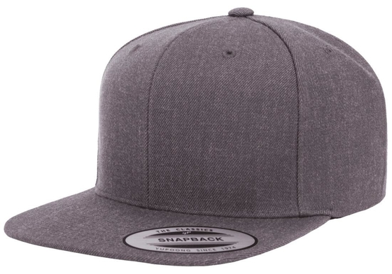 Klassieke Snapback-hoed van gewassen katoen Effen blanco Snap Back 6089 verstelbare baseballpet