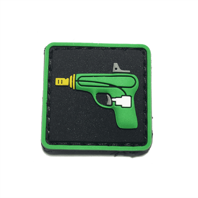 Het naar maat gemaakte rubberflarden Verbeterde Emoji-flard van pvc van het Waterpistool 3D