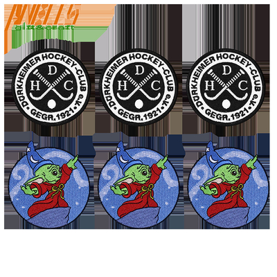 Op maat gemaakt Glitter Iron On Patches voor kleding en modestijlen