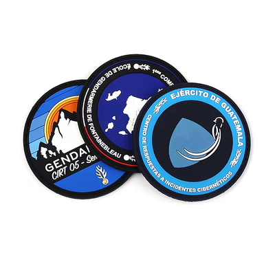 Gepersonaliseerde Eco Friendly Morale PVC Patch voor kledingzakken en hoeden