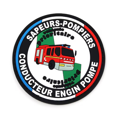 Gepersonaliseerde Eco Friendly Morale PVC Patch voor kledingzakken en hoeden