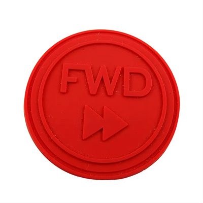 Op maat gemaakte brandweerpatches / hoedpatches met kleefmiddel ondersteunde levendige kleuren 4 mm