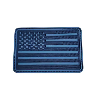 Eco Friendly Waterproof PVC Patch Custom Kleding Logo Morale Patch 4mm