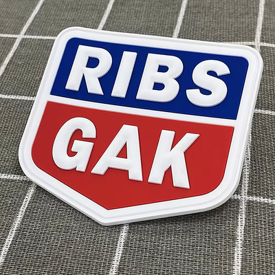 Eco Friendly Waterproof PVC Patch Custom Kleding Logo Morale Patch 4mm