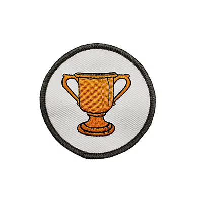 Custom gepersonaliseerde borduurplaten warmtepers naaien op ijzer op geborduurde patch fabrikant