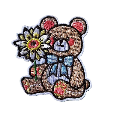 Cartoon Badge Letter Dier Borduren Ijzer O-patches op kleding Aangepaste groothandel naaien DIY-patches voor jeans
