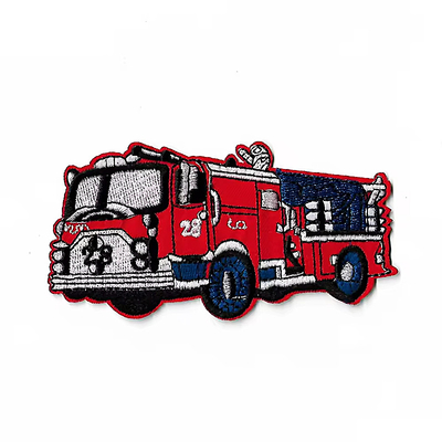 Goedkwaliteit Custom Embroidery Label Patch Hook en Loop Embroidered Patches