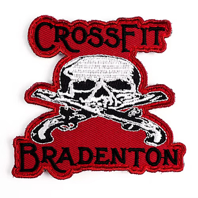 Goedkwaliteit Custom Embroidery Label Patch Hook en Loop Embroidered Patches