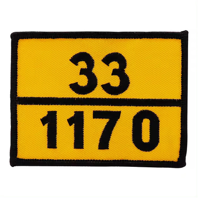 Verpakking en verzending Bulk aanpasbare geborduurde badges voor kleding 100 stuks per zak