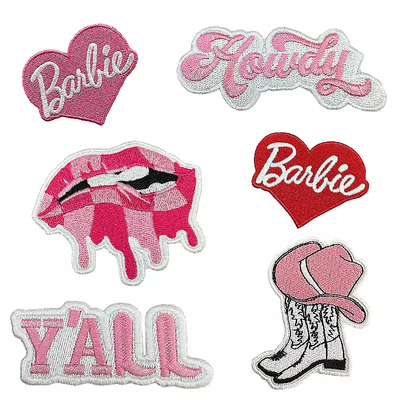Logo Geborduurd/Gedrukt Custom Embroidery Patches Iron On Personaliseren Accessoires