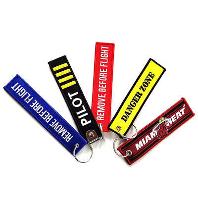 130*30mm Rood Sleutelhanger Logo Ontwerp Aanpasbaar voor B2B Logo Branding