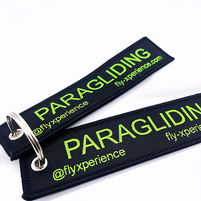 Custom Woven Keychain Handgeweven Handwerk Sleutelhanger Met Aanpassing Beschikbaarheid