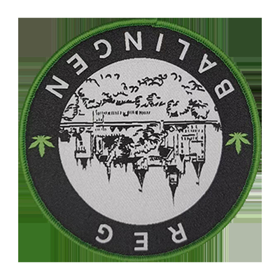 Custom Cool Morale Designer Hoed Stof Geweven Badges Patches voor Jackets Hoeden Kleding