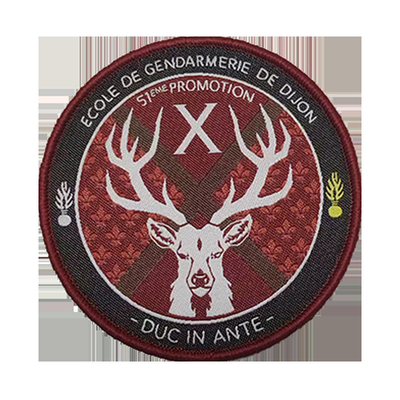 Custom Cool Morale Designer Hoed Stof Geweven Badges Patches voor Jackets Hoeden Kleding