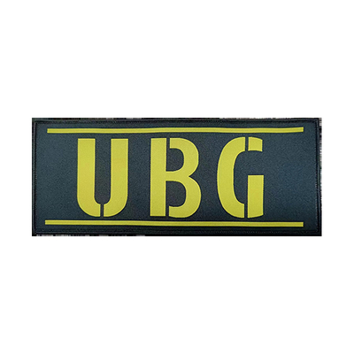 Gepersonaliseerde grootte geborduurde logo patches Opties voor gepersonaliseerde branding