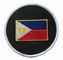 Van de Vlagmerrow van Filippijnen van het de Grensborduurwerk Flard 9 Kleuren