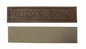 In reliëf gemaakte Logo Split Leather Patch Merrow-Grens 9C voor Zakken