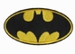 De Stof van de het Flardkeperstof van BATMAN LOGO Embroidery Iron On Applique voor Kledingstukdoek