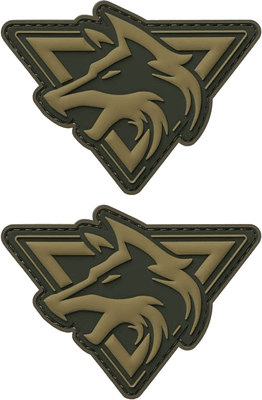 WYNEX Morale Patch Of Wolf Eco - Friendly Of Army Militaire hoeden met Morale PVC patch