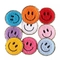 Het glimlachgezicht schittert Chenille-Ijzer op de Stickers van de Flardendoek Decoratief voor Kleding