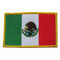 Van de de Vlagkeperstof van Mexico Douane Geborduurd Wasbaar Flard Als achtergrond 12C