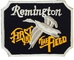 Remington Fire Arms Iron On-Borduurwerkflard voor Kleren 9x6cm